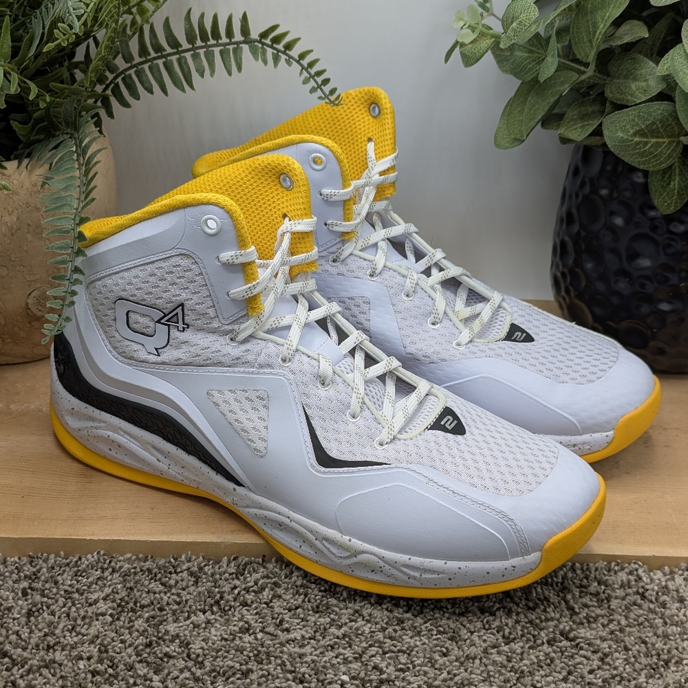 New Q4 Sports DC2-11 Pacer Mens Size 12 High Top Basketball Shoes Team